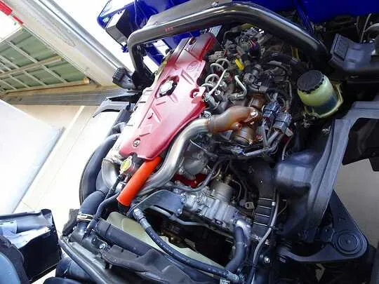 【年次点検済】デュトロ 2.85t FJL 標準セミロング タダノ4段クレーン付