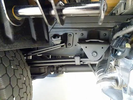 【年次点検済】デュトロ 2.85t FJL 標準セミロング タダノ4段クレーン付