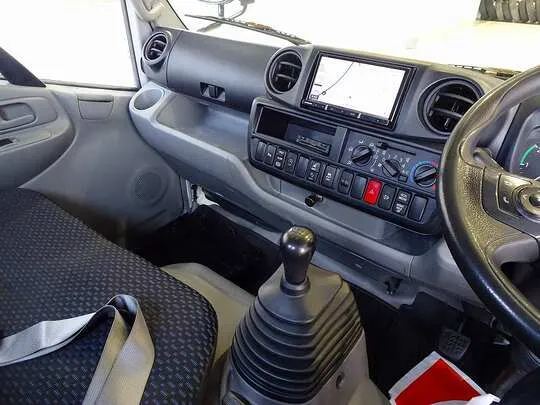 【年次点検済】デュトロ 2.85t FJL 標準セミロング タダノ4段クレーン付