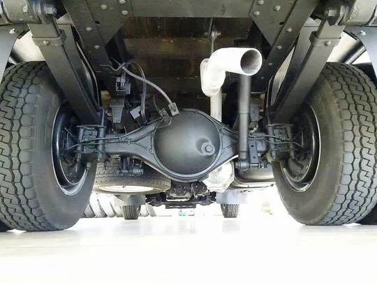 【年次点検済】エルフ 2t 4WD 高床 標準セミロング アルミブロック タダノ4段クレーン付