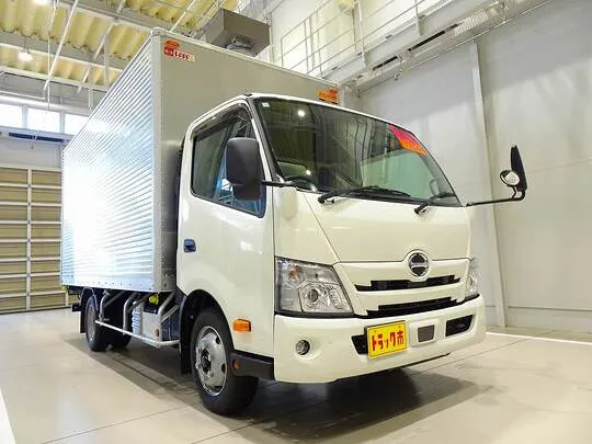 デュトロ 3.5t FJL ワイドロング アルミバン 未使用車