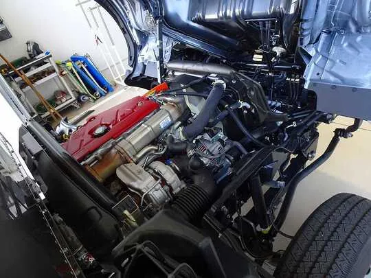 デュトロ 3.5t FJL ワイドロング アルミバン 未使用車