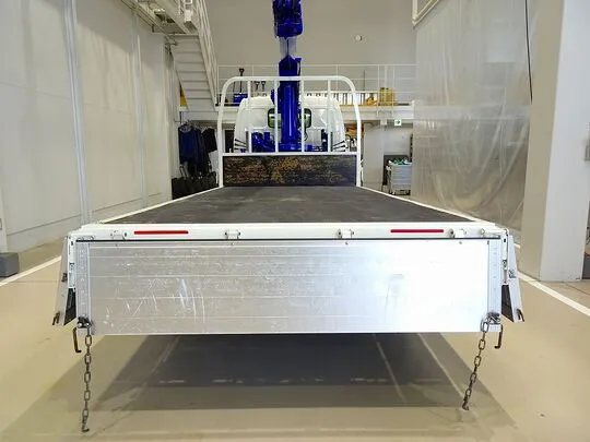 【年次点検済】デュトロ 3t 4WD 高床 標準ロング アルミブロック タダノ4段クレーン付