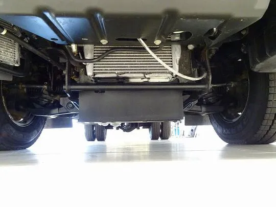 【年次点検済】デュトロ 3t 4WD 高床 標準ロング アルミブロック タダノ4段クレーン付