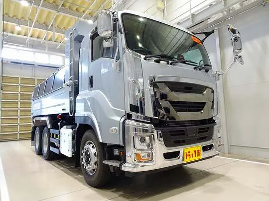 ギガ 9.2t 3軸 2デフ ダンプ 380ps