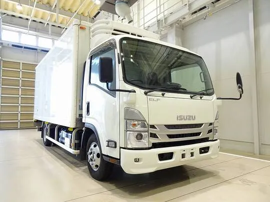 エルフ 3t 高床 ワイド超ロング 低温冷凍車 マルチゲート付