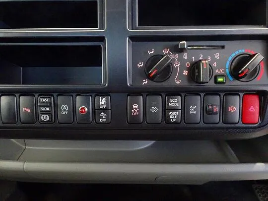 デュトロ 3.5t FJL ワイド超ロング ユニック4段クレーン付 未使用車