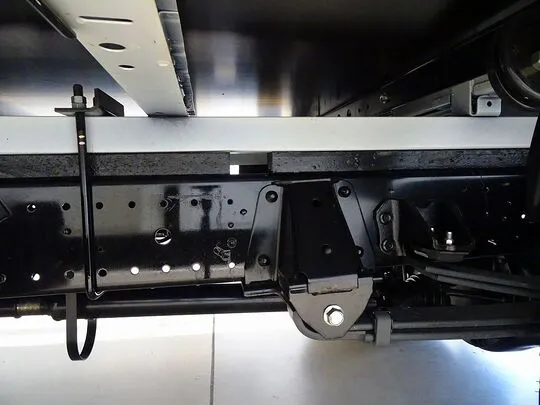 デュトロ 3.5t FJL ワイド超ロング ユニック4段クレーン付 未使用車