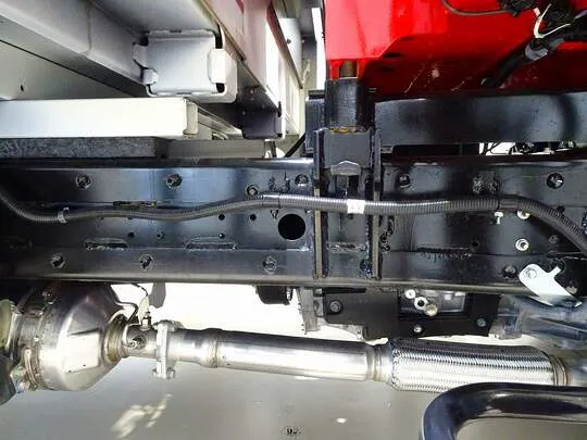 デュトロ 3.5t FJL ワイド超ロング ユニック4段クレーン付 未使用車