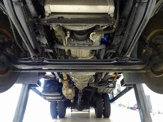エルフ 3.4t 高床 ワイドロング タダノ4段セルフクレーン付
