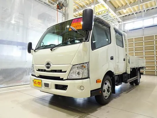 デュトロ 3t 高床 ワイド超ロング Wキャブ 未使用車