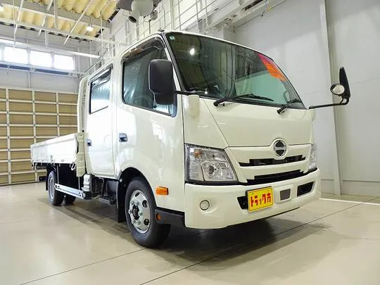 デュトロ 3t 高床 ワイド超ロング Wキャブ 未使用車