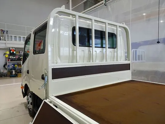 デュトロ 3t 高床 ワイド超ロング Wキャブ 未使用車