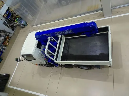【年次点検済】デュトロ  2t 4WD FJL 標準 タダノ3段クレーン付