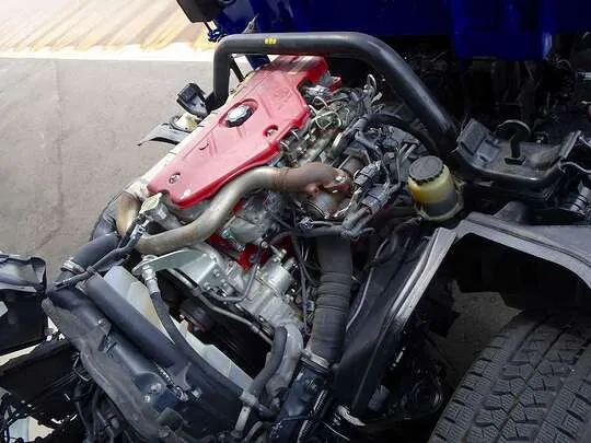 【年次点検済】デュトロ  2t 4WD FJL 標準 タダノ3段クレーン付