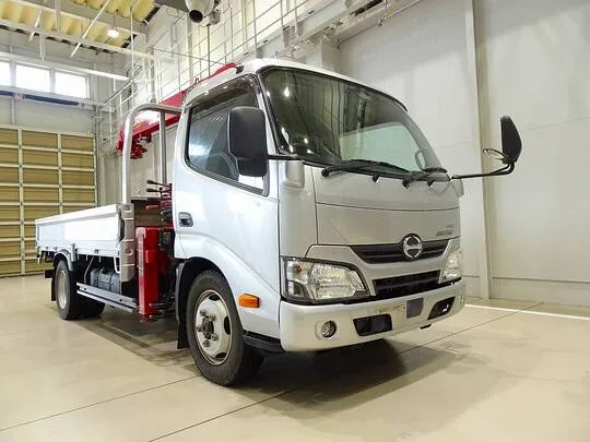 デュトロ 2t 4WD FJL 標準ロング ユニック3段クレーン付