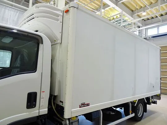 エルフ 3t 高床 ワイド超ロング 低温冷凍車 マルチゲート付