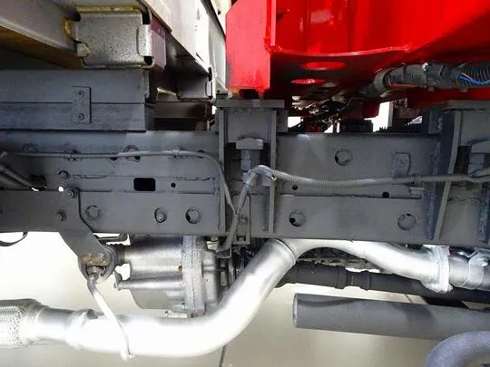 【年次点検済】デュトロ 2t 4WD FJL 標準ロング ユニック3段クレーン付