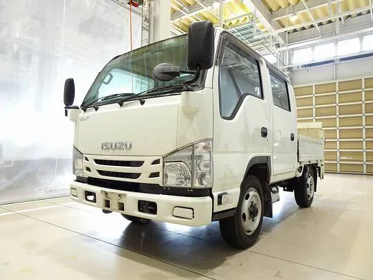 エルフ 1t 4WD FFL Wタイヤ Wキャブ/垂直PG付
