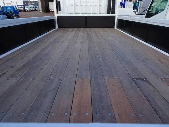 エルフ 4t 高床 ワイドロング 平ボデー