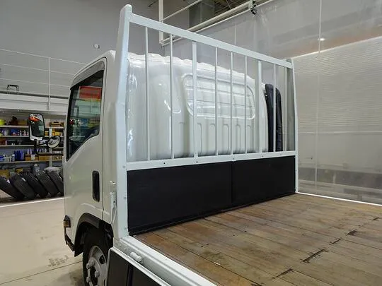 エルフ 4t 高床 ワイドロング 平ボデー