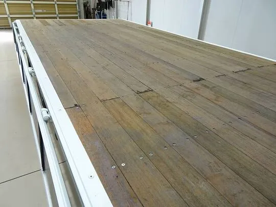 エルフ 4t 高床 ワイドロング 平ボデー