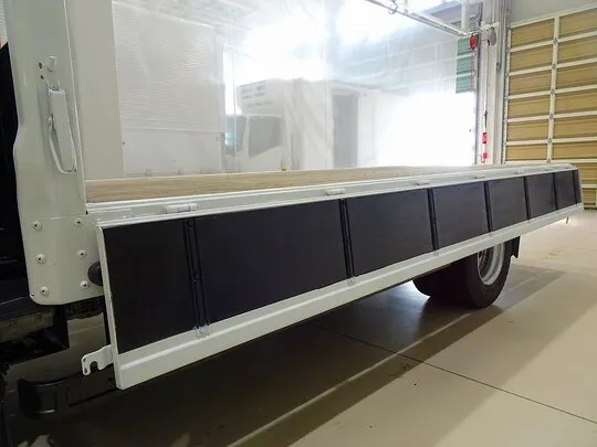 エルフ 4t 高床 ワイドロング 平ボデー