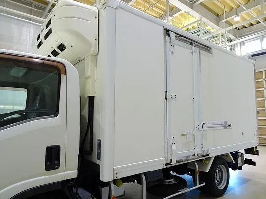 エルフ 3t 高床 ワイドロング 中温冷凍車 マルチゲート付