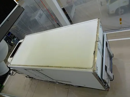 エルフ 3t 高床 ワイドロング 中温冷凍車 マルチゲート付