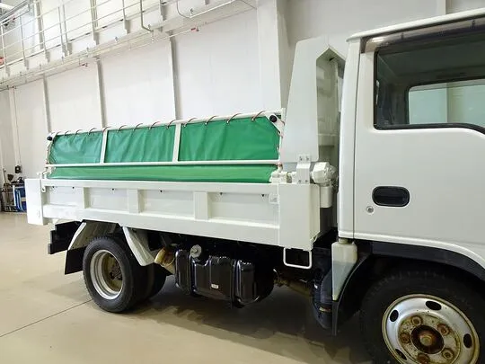 エルフ 2t FFL Lゲートダンプ 自動シート付