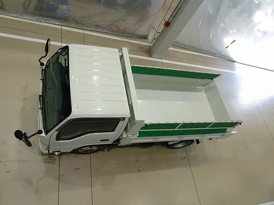 エルフ 2t FFL Lゲートダンプ 自動シート付