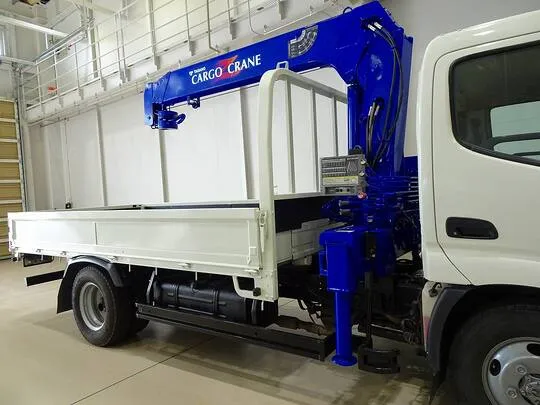 デュトロ 3t 4WD FJL 標準ロング タダノ4段クレーン付