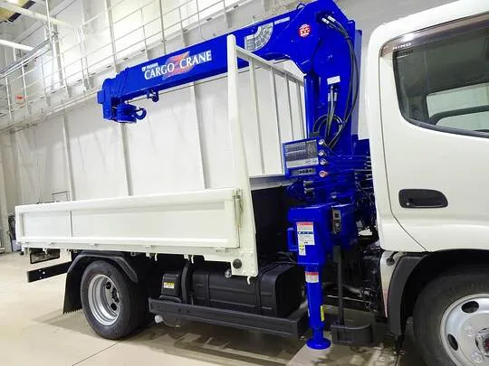 【年次点検済】デュトロ 2t 4WD FJL 標準セミロング タダノ4段クレーン付