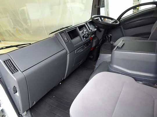 エルフ 3.5t 高床 ワイドロング タダノ4段セルフクレーン付