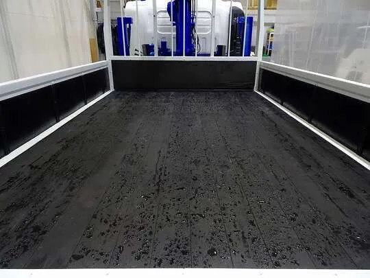 エルフ 3.5t 高床 ワイドロング タダノ4段セルフクレーン付