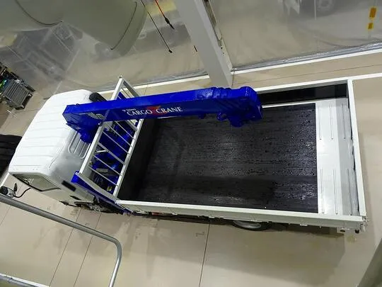 エルフ 3.5t 高床 ワイドロング タダノ4段セルフクレーン付