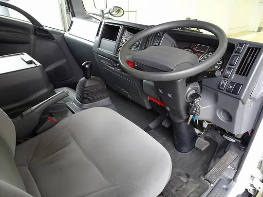 エルフ 3.5t 高床 ワイドロング タダノ4段セルフクレーン付