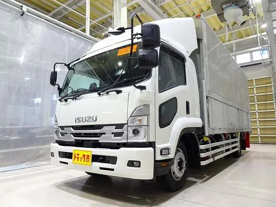 フォワード 7.3t 増トン ワイドベッド付 アルミウイング リアエアサス 240ps