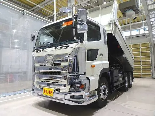 プロフィア 9.3t 3軸 2デフ ダンプ 380ps