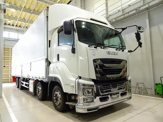 ギガ 13.5t 4軸 アルミウイング リアエアサス 380ps