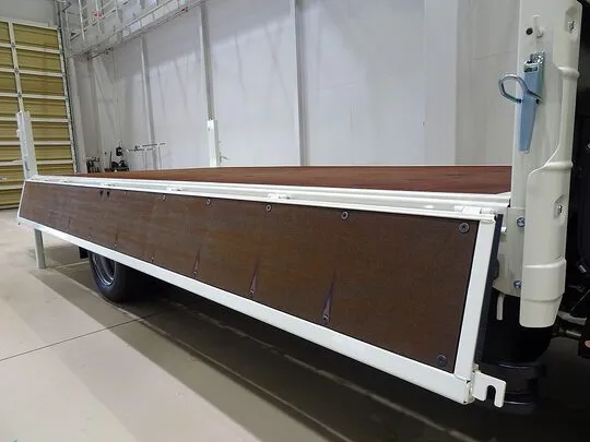 デュトロ 3.5t FJL ワイドロング 2段折れ式垂直P/G付 未使用車