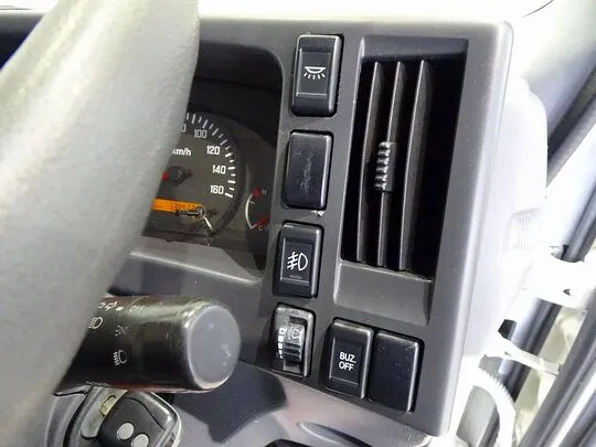 【年次点検済】エルフ 3.5t 高床 ワイドロング タダノ4段セルフクレーン付