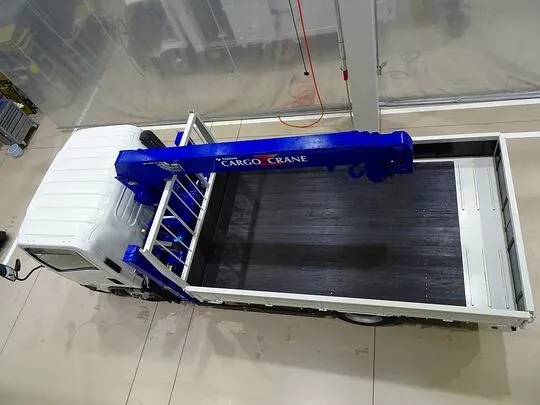 【年次点検済】エルフ 3.5t 高床 ワイドロング タダノ4段セルフクレーン付