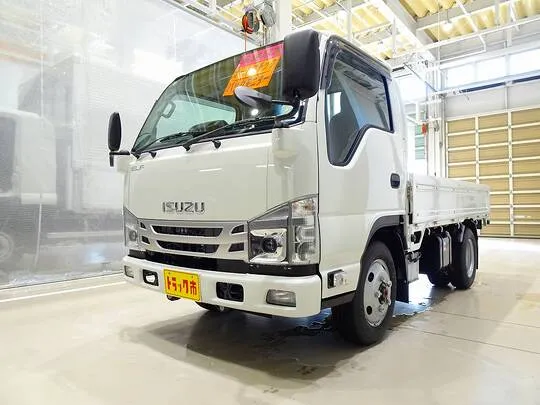 エルフ 1.55t 4WD FFL Wタイヤ 平ボデー 未使用車