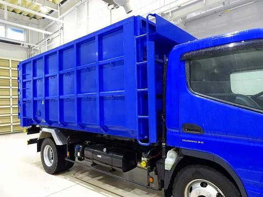 キャンター 3.25t 高床 ワイドロング 深ダンプ