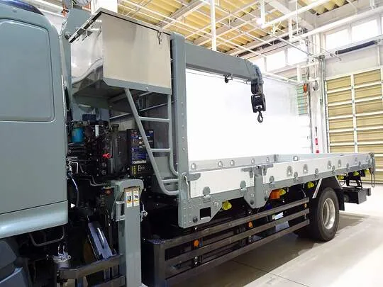 レンジャー 4.2t 増トン 標準ベッド付 アルミブロック タダノ4段クレーン付 240ps