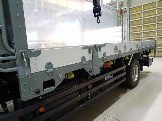 レンジャー 4.2t 増トン 標準ベッド付 アルミブロック タダノ4段クレーン付 240ps