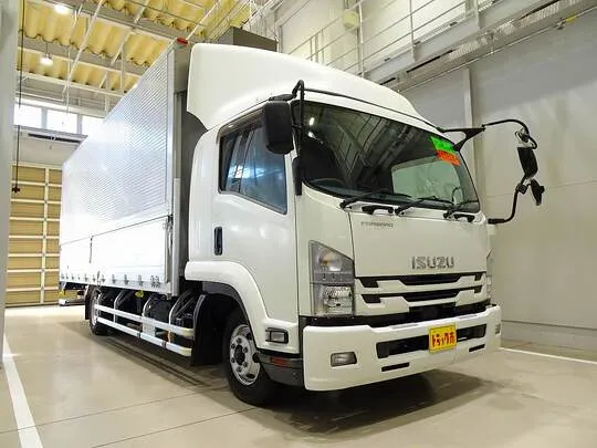 フォワード 2.25t ワイドベッド付 アルミウイング 格納ゲート付 リアエアサス 210ps