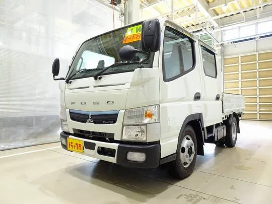 キャンター 1.45t 4WD 全低床 Wタイヤ Wキャブ