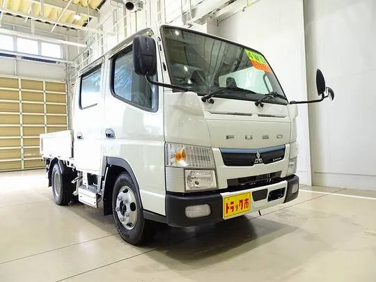 キャンター 1.45t 4WD 全低床 Wタイヤ Wキャブ